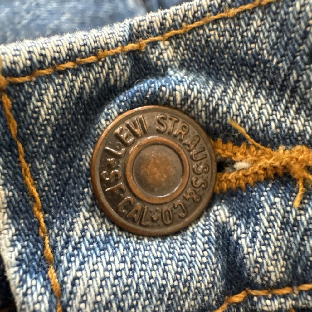 Vintage Levis 512 Jeans‎ Womens 13 Slim Fit Straight Leg Blue Denim 90s 30 x 30